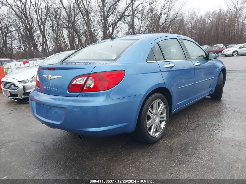 2007 Chrysler Sebring Limited VIN: 1C3LC66M67N637574 Lot: 41180537