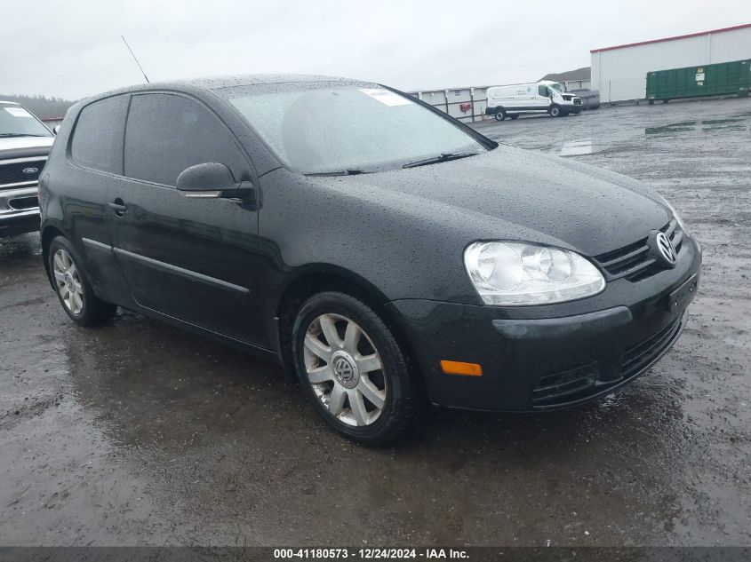 2007 Volkswagen Rabbit 2-Door VIN: WVWAR71K07W076182 Lot: 41180573