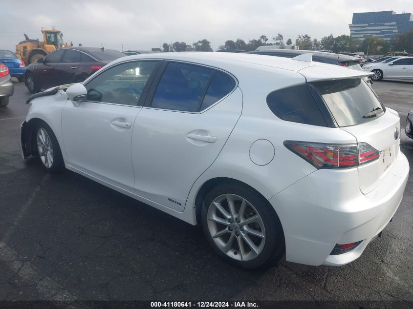 2014 Lexus Ct 200H VIN: JTHKD5BHXE2189876 Lot: 41180641