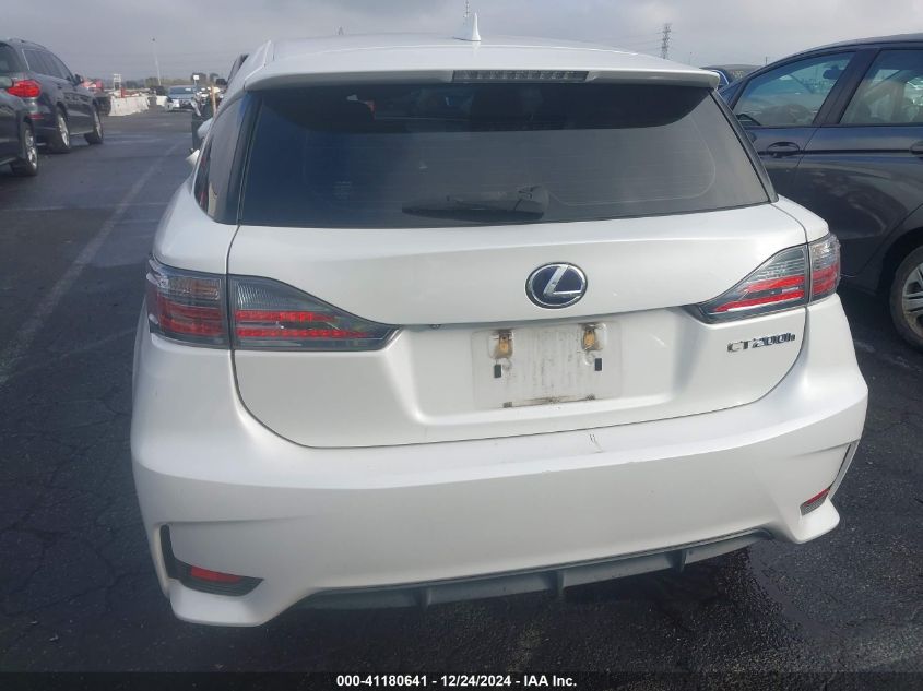 2014 Lexus Ct 200H VIN: JTHKD5BHXE2189876 Lot: 41180641