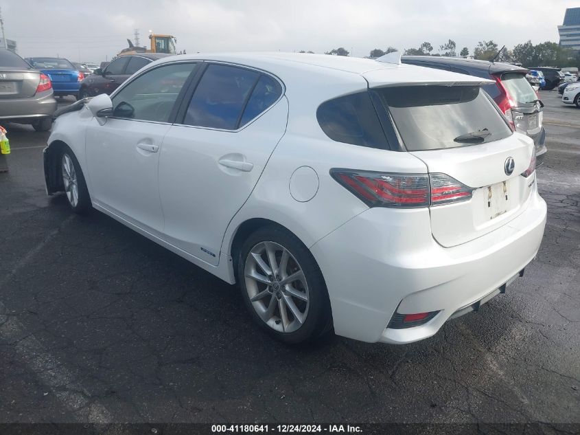 2014 Lexus Ct 200H VIN: JTHKD5BHXE2189876 Lot: 41180641