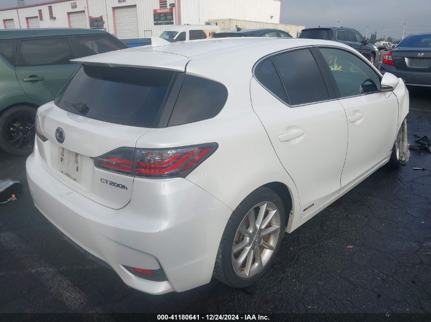 2014 Lexus Ct 200H VIN: JTHKD5BHXE2189876 Lot: 41180641