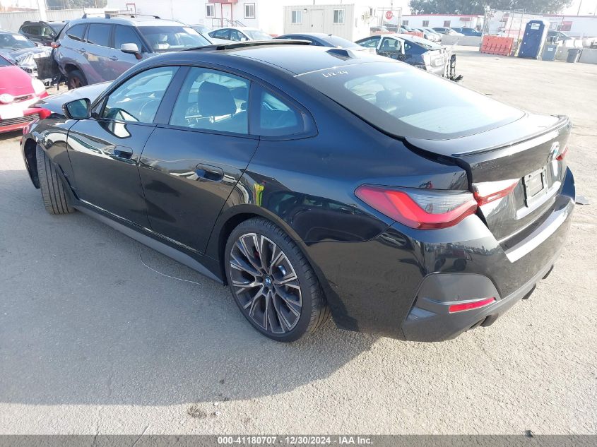 2022 BMW 430I Gran Coupe VIN: WBA63AV01NFL89829 Lot: 41180707