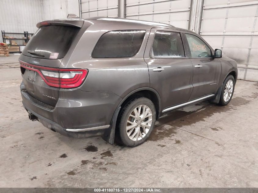 2015 Dodge Durango Citadel VIN: 1C4RDJEG1FC756015 Lot: 41180715