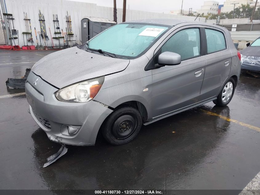 2015 Mitsubishi Mirage De VIN: ML32A3HJ9FH033855 Lot: 41180730