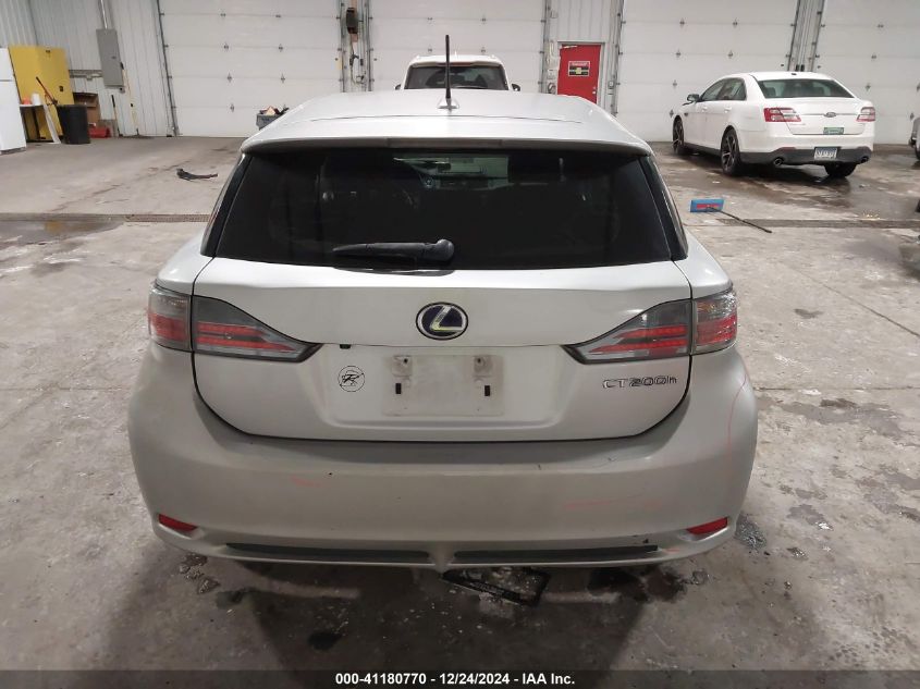 2013 Lexus Ct 200H VIN: JTHKD5BH6D2172569 Lot: 41180770