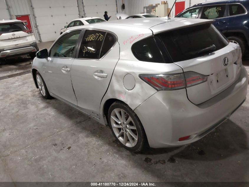 2013 Lexus Ct 200H VIN: JTHKD5BH6D2172569 Lot: 41180770