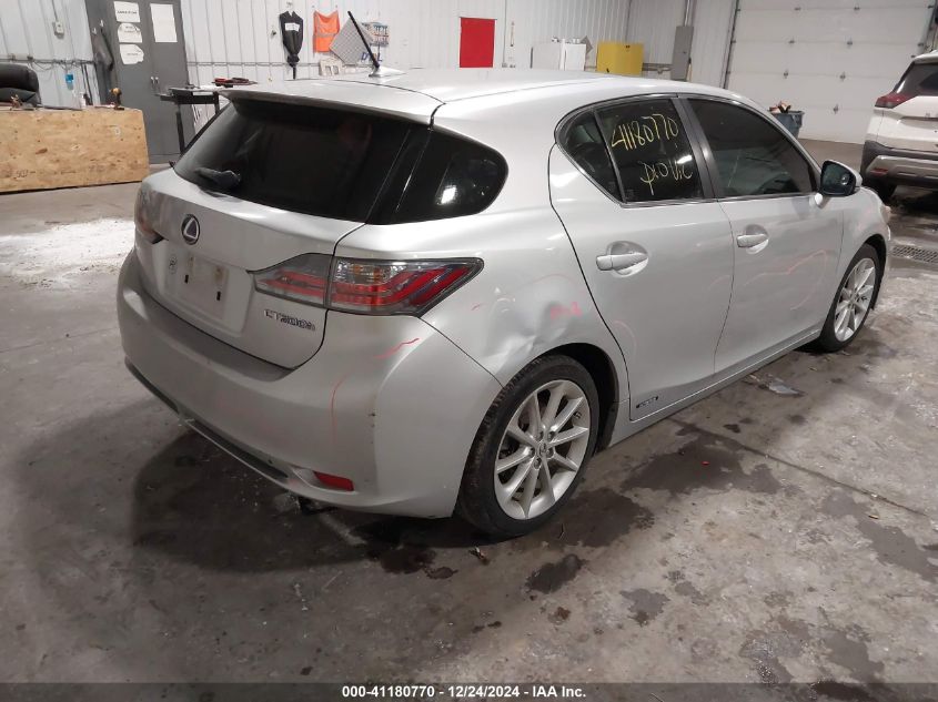 2013 Lexus Ct 200H VIN: JTHKD5BH6D2172569 Lot: 41180770