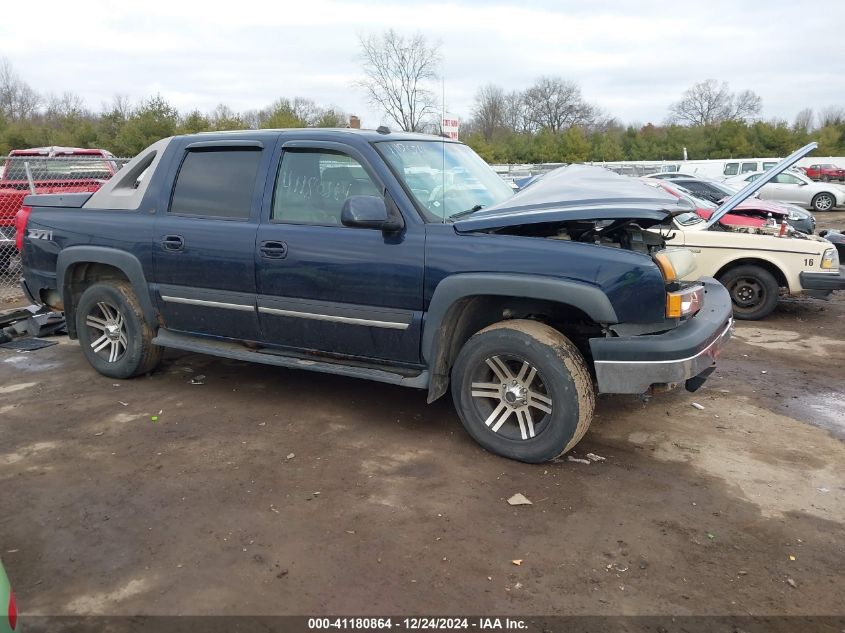 2005 Chevrolet Avalanche Z71 VIN: 3GNEK12Z65G158810 Lot: 41180864