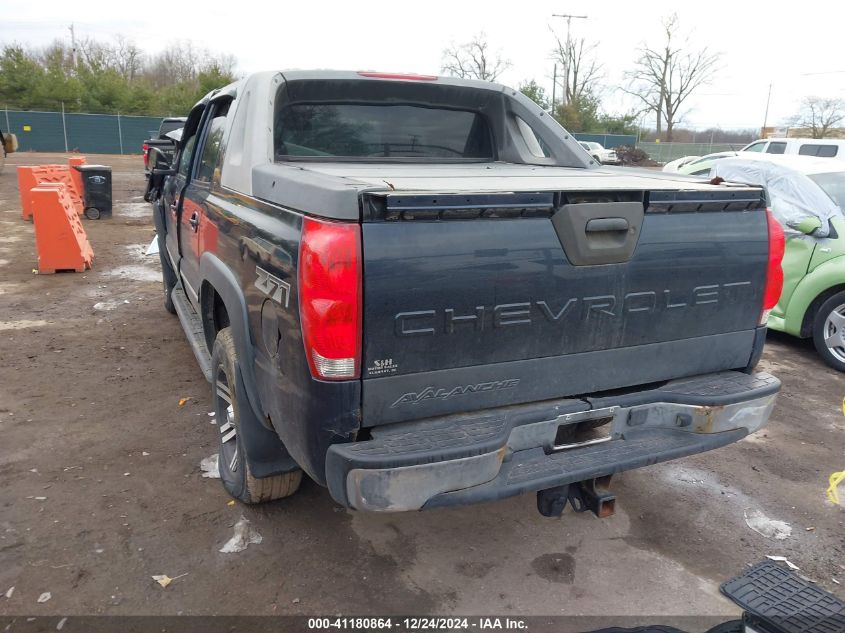 2005 Chevrolet Avalanche Z71 VIN: 3GNEK12Z65G158810 Lot: 41180864