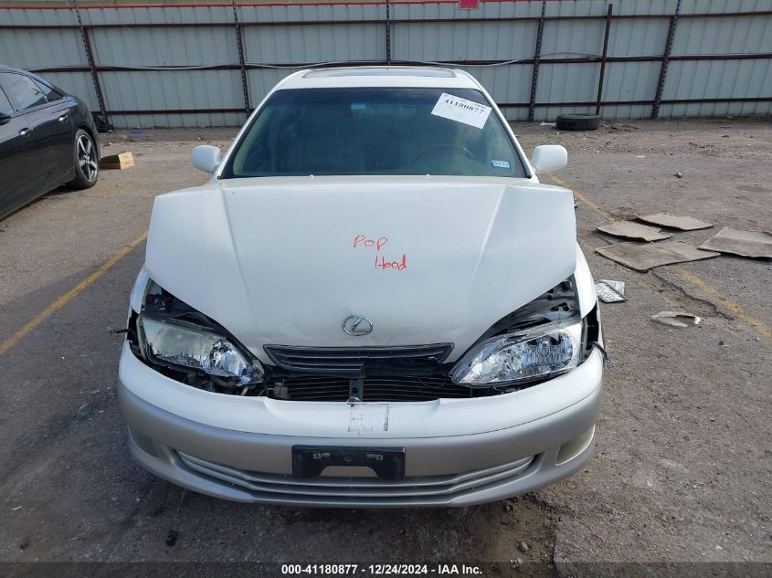 2000 Lexus Es 300 VIN: JT8BF28G5Y0286300 Lot: 41180877