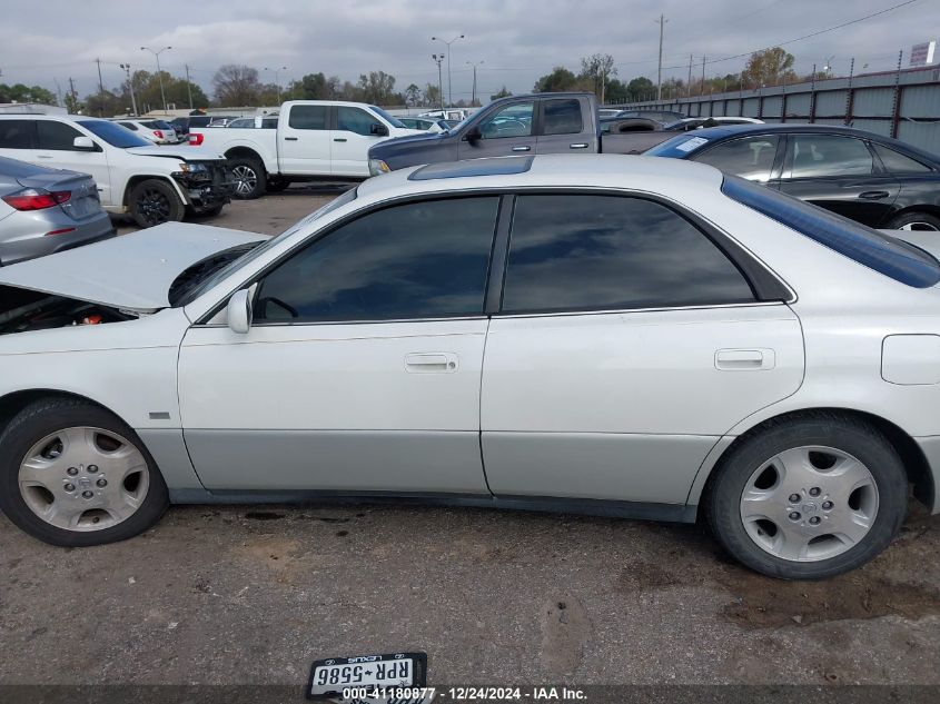 2000 Lexus Es 300 VIN: JT8BF28G5Y0286300 Lot: 41180877