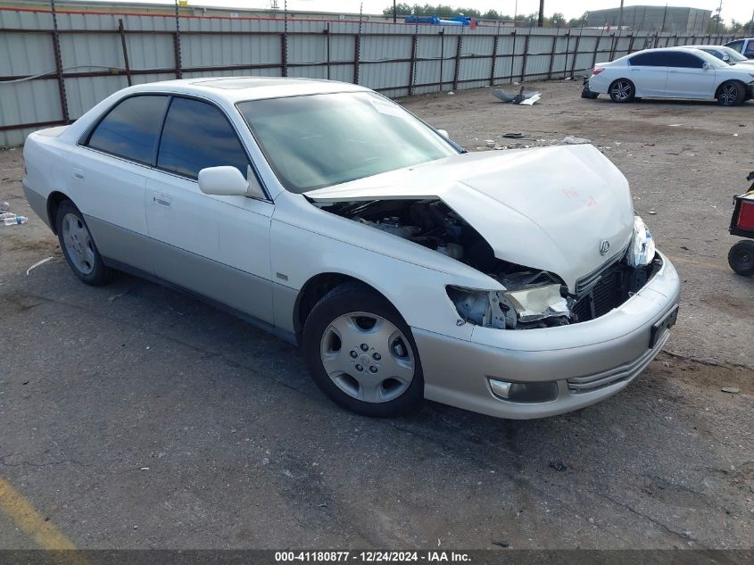 2000 Lexus Es 300 VIN: JT8BF28G5Y0286300 Lot: 41180877