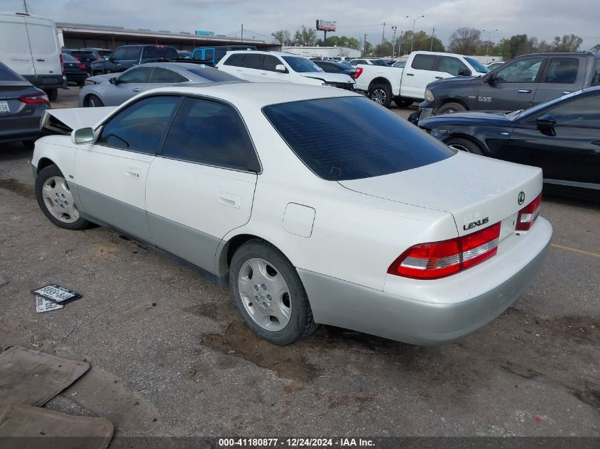 2000 Lexus Es 300 VIN: JT8BF28G5Y0286300 Lot: 41180877