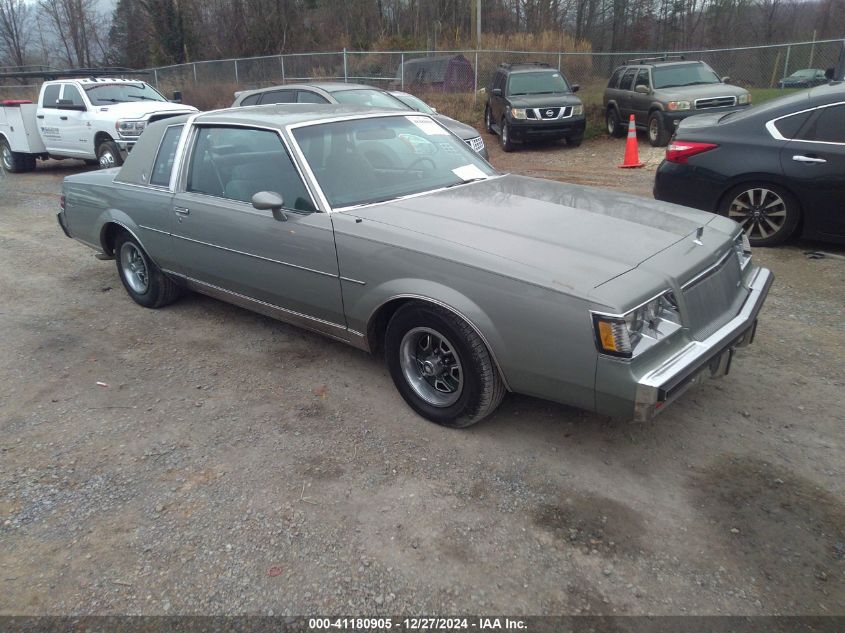 1984 Buick Regal VIN: 1G4AJ47A9EH484536 Lot: 41180905