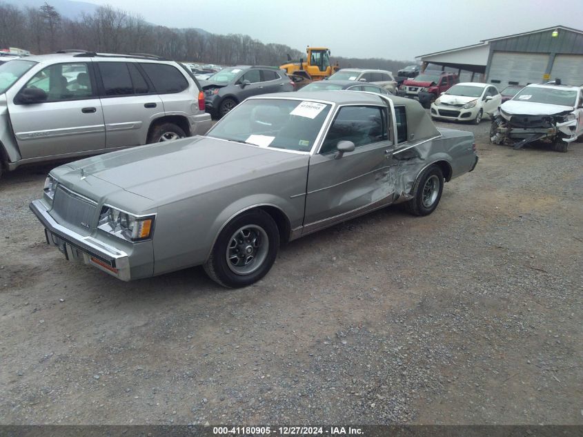 1984 Buick Regal VIN: 1G4AJ47A9EH484536 Lot: 41180905