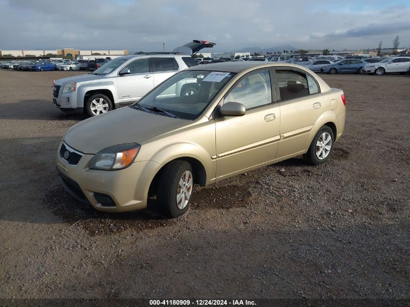 2010 Kia Rio Lx VIN: KNADH4A35A6629825 Lot: 41180909