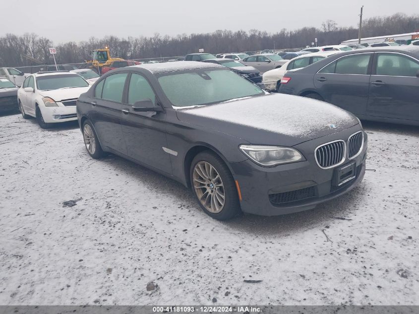 2015 BMW 750Li xDrive VIN: WBAYF8C53FD654092 Lot: 41181093