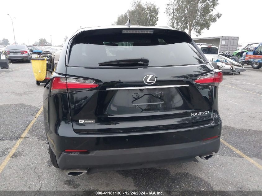 2015 Lexus Nx 200T F Sport VIN: JTJBARBZ4F2011051 Lot: 41181130