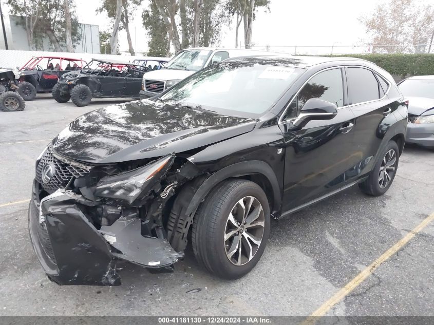 2015 Lexus Nx 200T F Sport VIN: JTJBARBZ4F2011051 Lot: 41181130