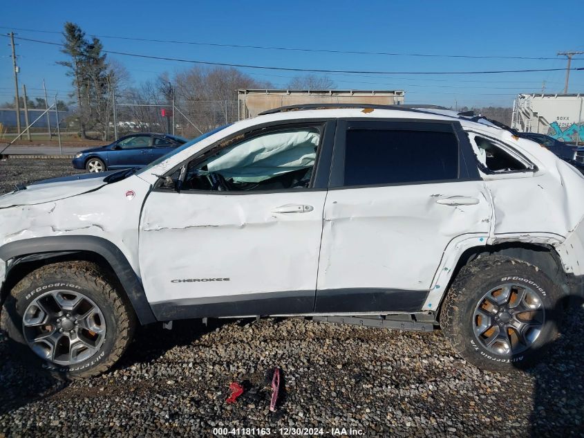 2019 Jeep Cherokee Trailhawk VIN: 1C4PJMBX6KD341413 Lot: 41181163