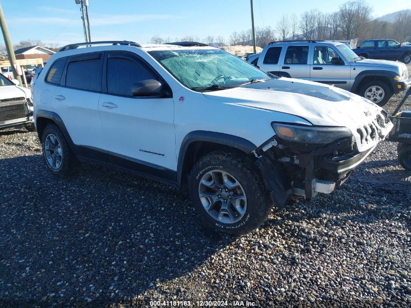 2019 Jeep Cherokee Trailhawk VIN: 1C4PJMBX6KD341413 Lot: 41181163