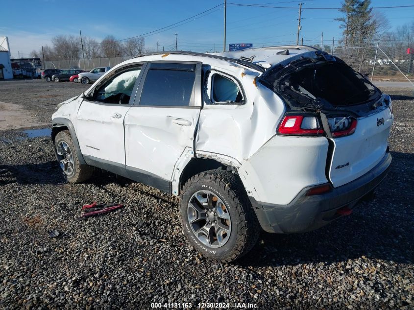 2019 Jeep Cherokee Trailhawk VIN: 1C4PJMBX6KD341413 Lot: 41181163