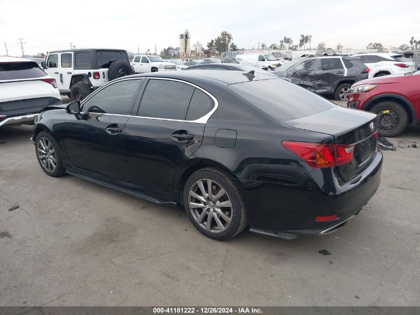 2014 Lexus Gs 350 VIN: JTHBE1BL7E5038762 Lot: 41181222