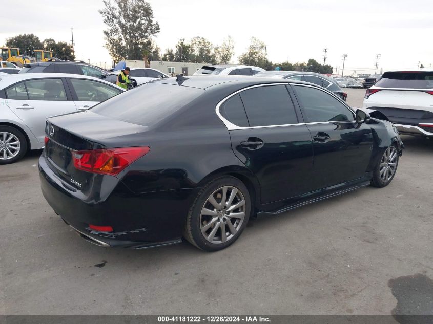 2014 Lexus Gs 350 VIN: JTHBE1BL7E5038762 Lot: 41181222