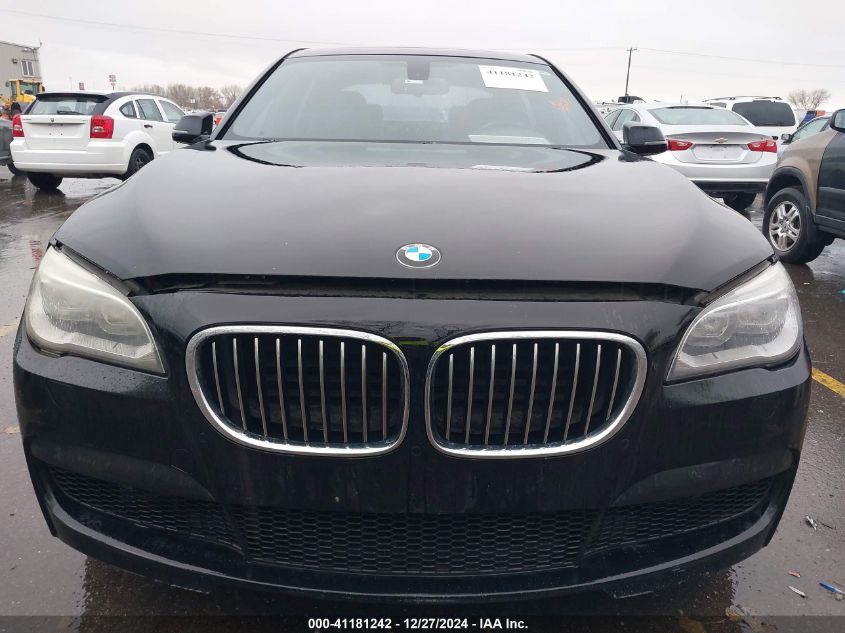 2013 BMW 750Li VIN: WBAYE8C53DD132093 Lot: 41181242