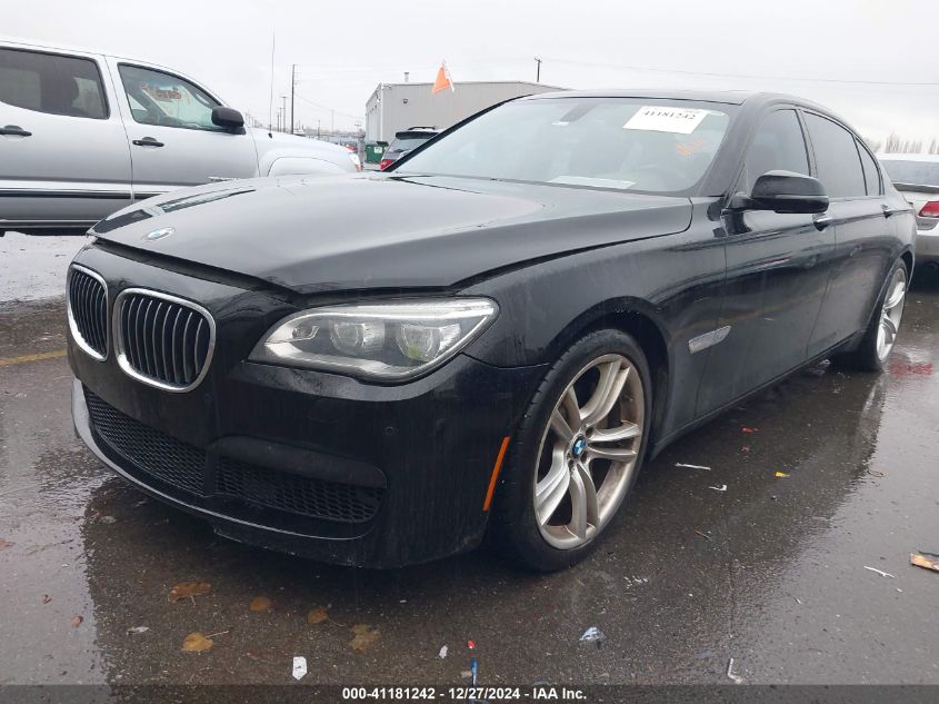 2013 BMW 750Li VIN: WBAYE8C53DD132093 Lot: 41181242