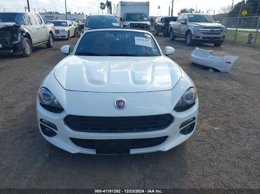 2018 Fiat 124 Spider Lusso VIN: JC1NFAEK8J0134063 Lot: 41181282