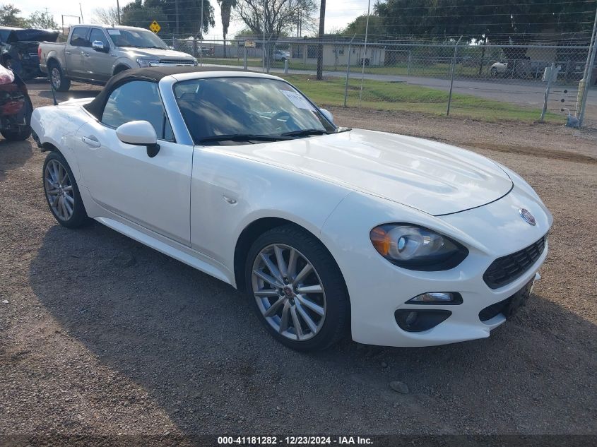 2018 Fiat 124 Spider Lusso VIN: JC1NFAEK8J0134063 Lot: 41181282