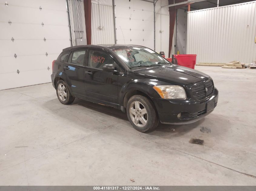 2007 Dodge Caliber Sxt VIN: 1B3HB48B67D381416 Lot: 41181317