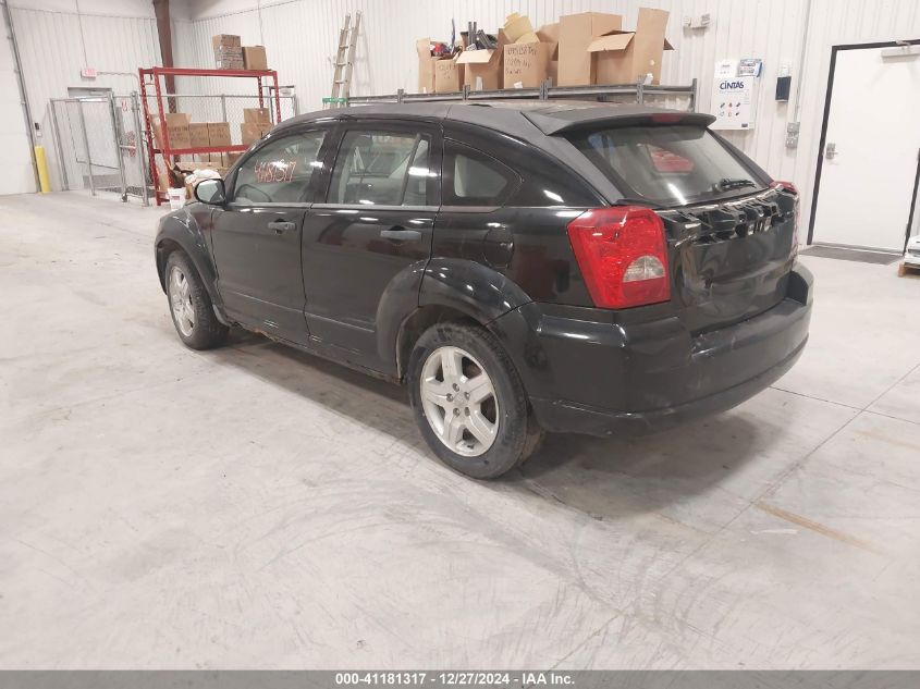 2007 Dodge Caliber Sxt VIN: 1B3HB48B67D381416 Lot: 41181317