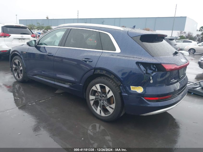 2022 Audi E-Tron Premium Plus Quattro VIN: WA1LAAGE5NB022695 Lot: 41181338