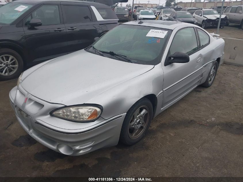 2005 Pontiac Grand Am Gt VIN: 1G2NW12E45M198850 Lot: 41181356