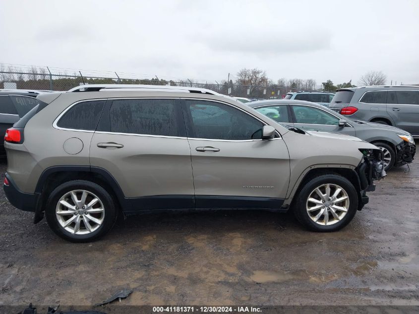 2017 Jeep Cherokee Limited 4X4 VIN: 1C4PJMDSXHW599013 Lot: 41181371