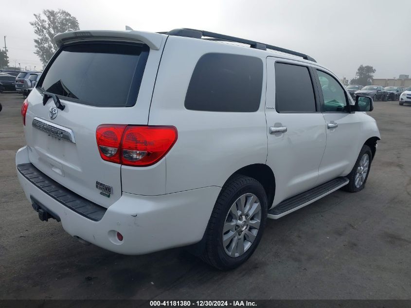 2017 Toyota Sequoia Platinum VIN: 5TDDW5G12HS153726 Lot: 41181380