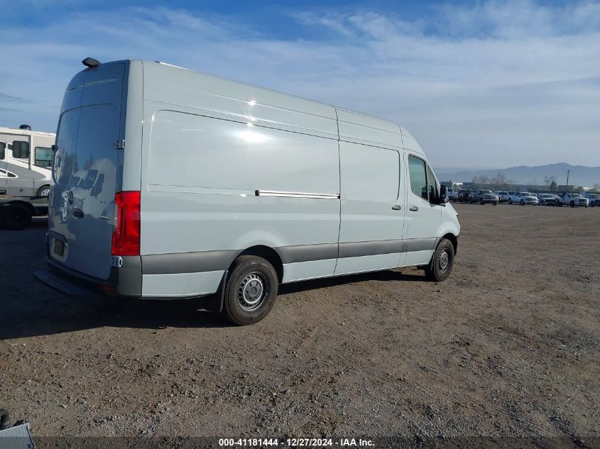 2024 Mercedes-Benz Sprinter 2500 High Roof 4-Cyl Diesel Ho VIN: W1Y4NCHY1RT165996 Lot: 41181444