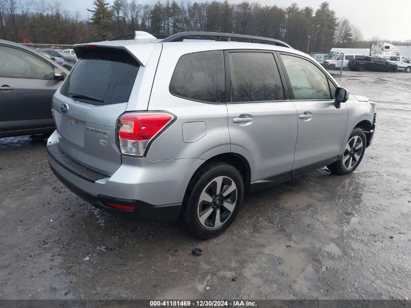 2017 Subaru Forester 2.5I Premium VIN: JF2SJAEC4HH453969 Lot: 41181469