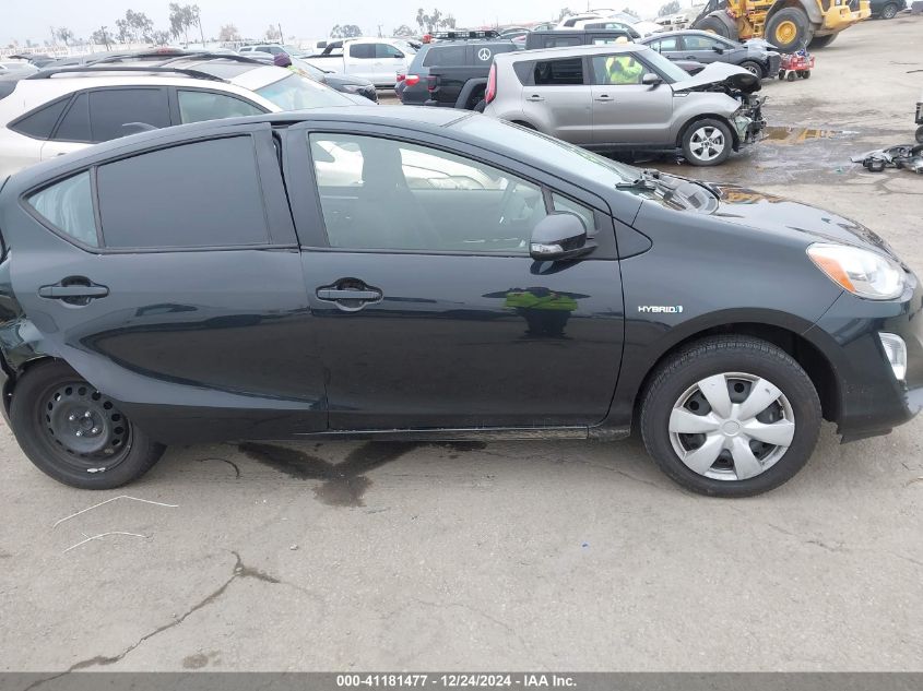 2016 Toyota Prius C Two VIN: JTDKDTB3XG1119989 Lot: 41181477