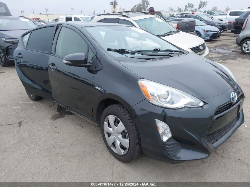 2016 Toyota Prius C Two VIN: JTDKDTB3XG1119989 Lot: 41181477