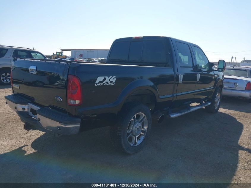 2006 Ford F-250 Lariat/Xl/Xlt VIN: 1FTSW21P16EB63606 Lot: 41181481