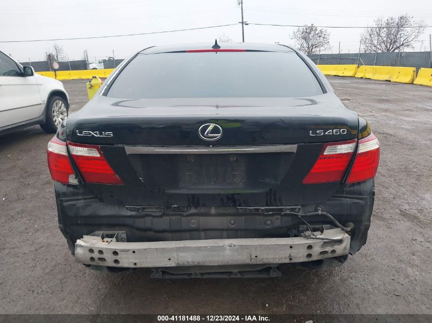 2008 Lexus Ls 460 VIN: JTHBL46F185081848 Lot: 41181488