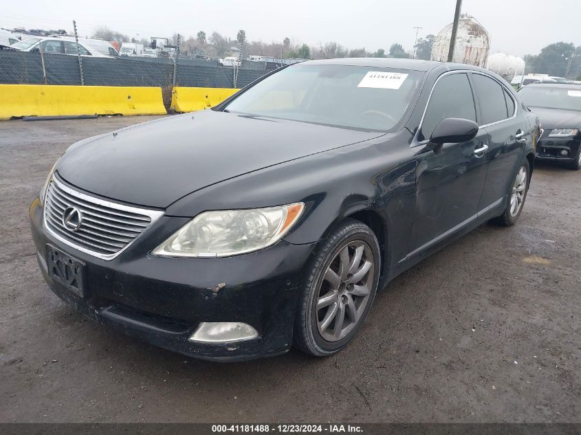 2008 Lexus Ls 460 VIN: JTHBL46F185081848 Lot: 41181488