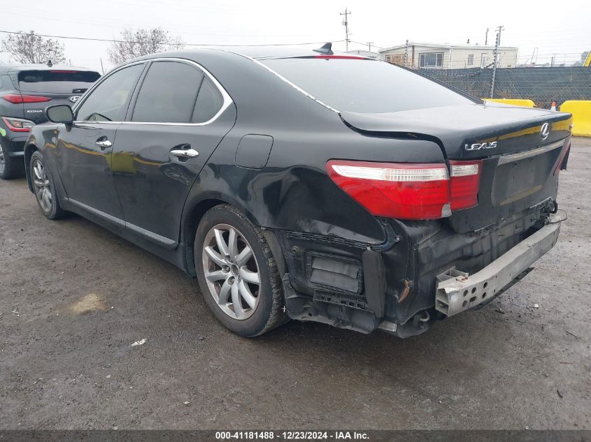 2008 Lexus Ls 460 VIN: JTHBL46F185081848 Lot: 41181488