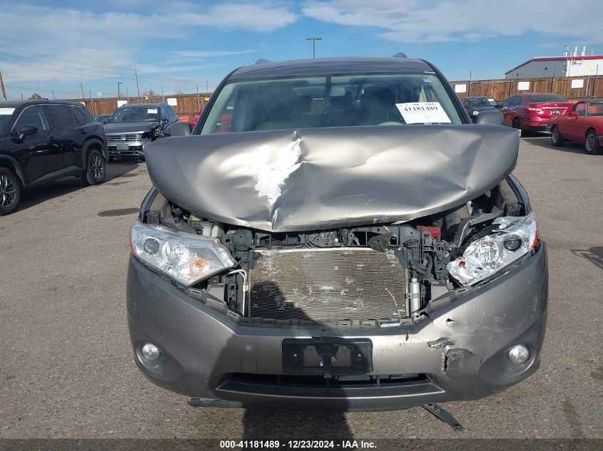 2016 Nissan Quest Platinum/S/Sl/Sv VIN: JN8AE2KP9G9157239 Lot: 41181489