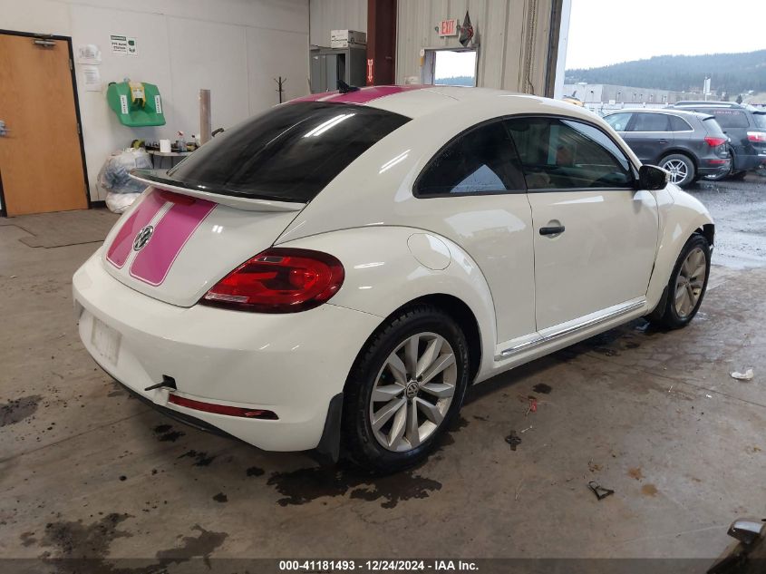 2017 Volkswagen Beetle #Pinkbeetle/1.8T Classic/1.8T S VIN: 3VWF17AT2HM629497 Lot: 41181493