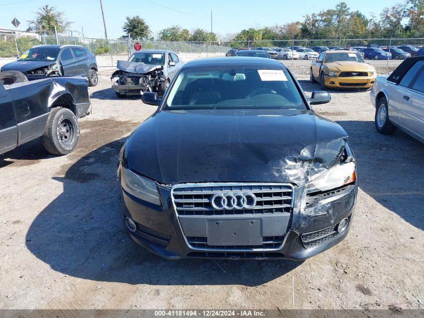 2012 Audi A5 2.0T Premium VIN: WAULFAFR2CA000617 Lot: 41181494